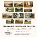 12 Old World Landscape Art Bundle, Vintage Wall Art, Samsung Frame TV (Digital Download)