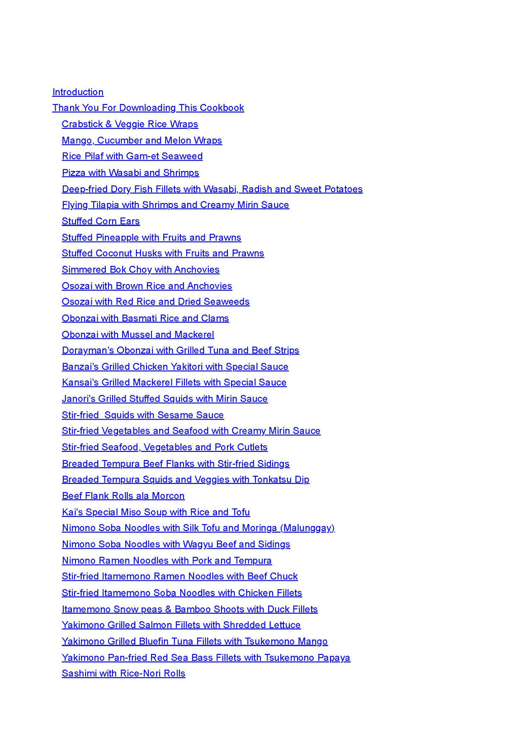 35 Quick Japanese Weeknight Dinner Recipes – Instant Download PDF Cookbook