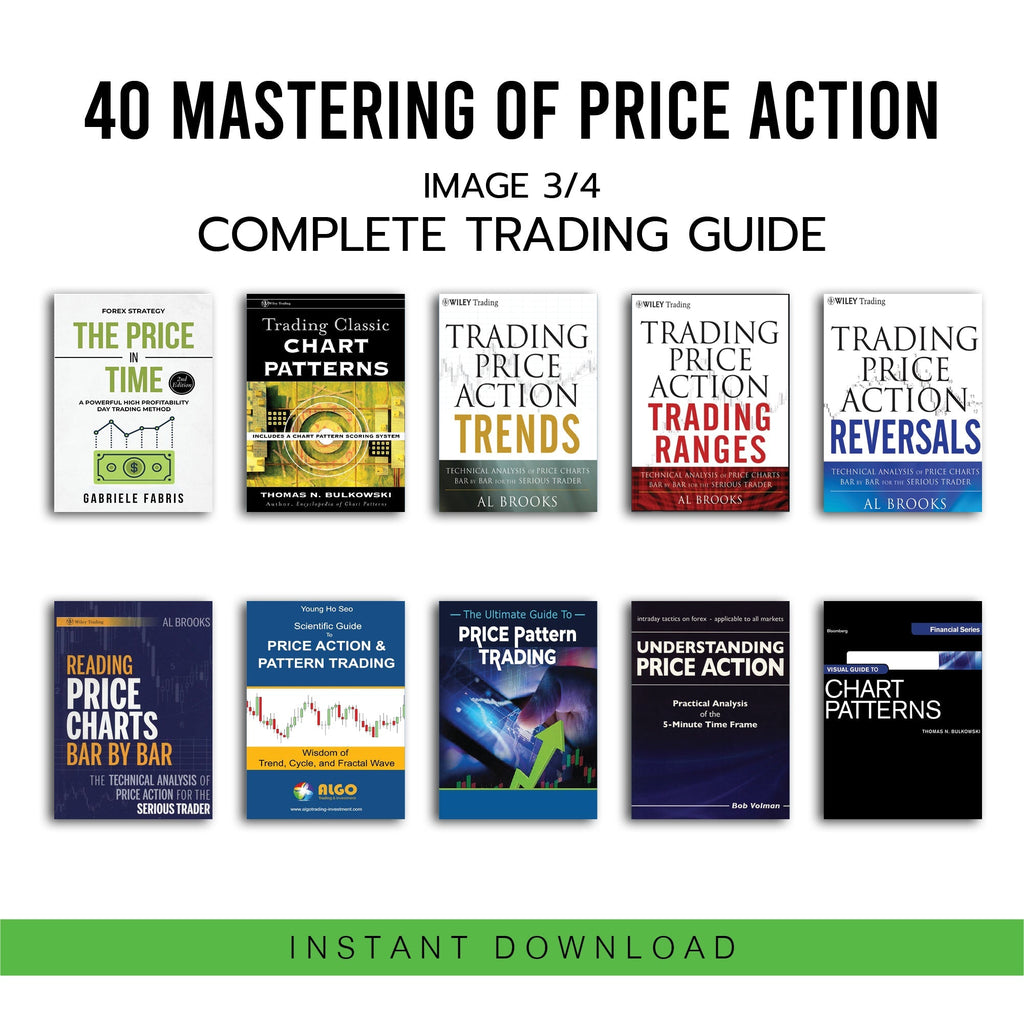 40 Mastering of Price Action – Complete Trading Guide Bundle (40 PDF eBooks)