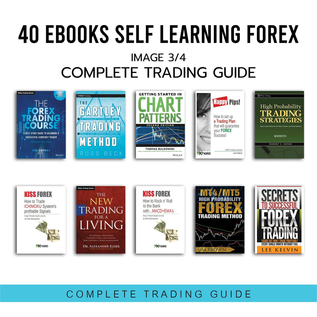 40 Forex Trading eBooks: Complete Self-Learn Bundle (PDF)