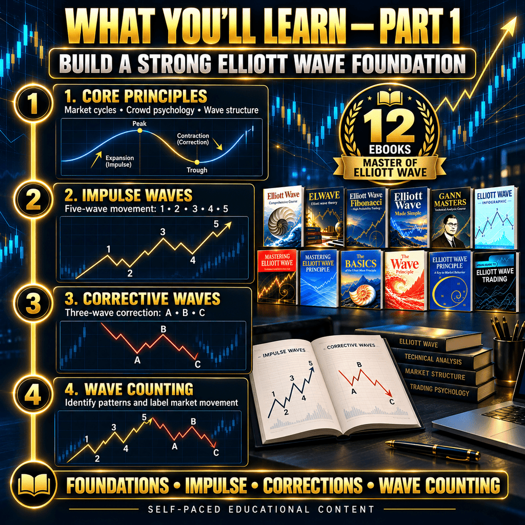 12 PDF Bundle of Mastering of Elliott Wave Set - PDF | the7finds