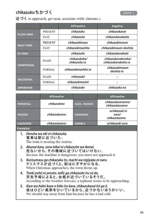 600 Basic Japanese Verbs | E-book pdf