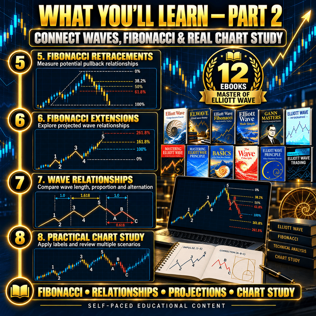 12 PDF Bundle of Mastering of Elliott Wave Set - PDF | the7finds