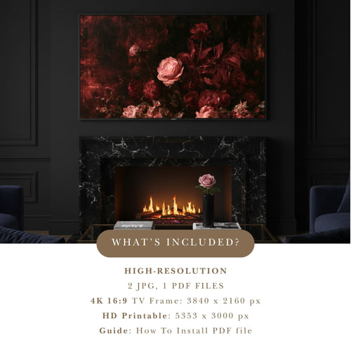 A Bloom That Keeps Its Secrets - Digital Wall Art | the7finds