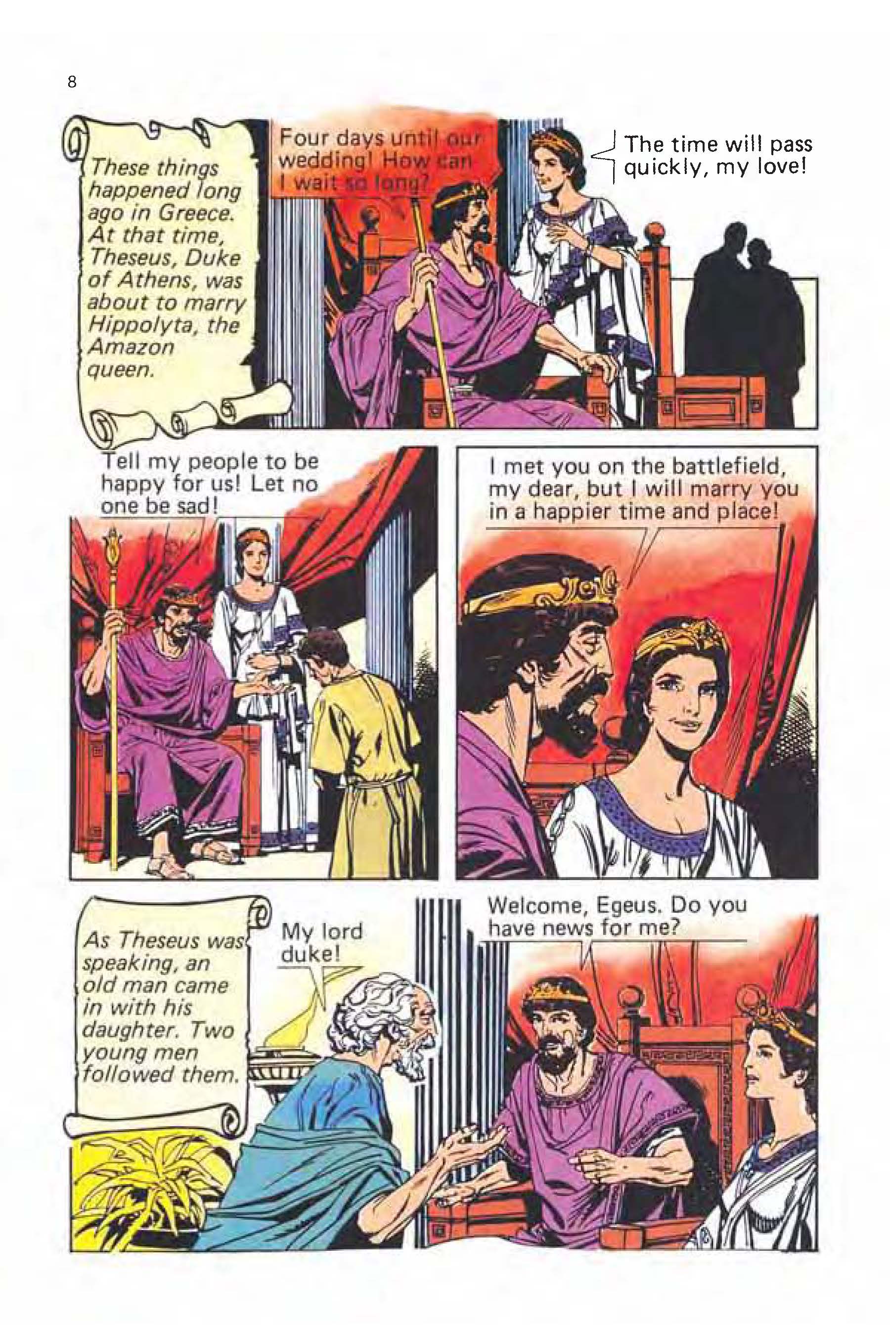 A Midsummer Night's Dream: Shakespeare Illustrated Graphic Novel for Kids & Beginners (PDF)