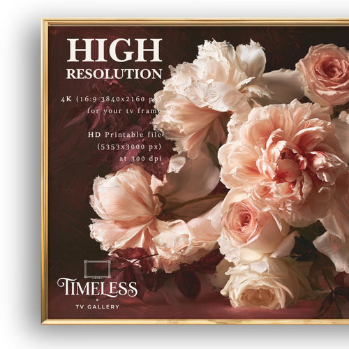 An Embrace of Petals - Digital Wall Art | the7finds