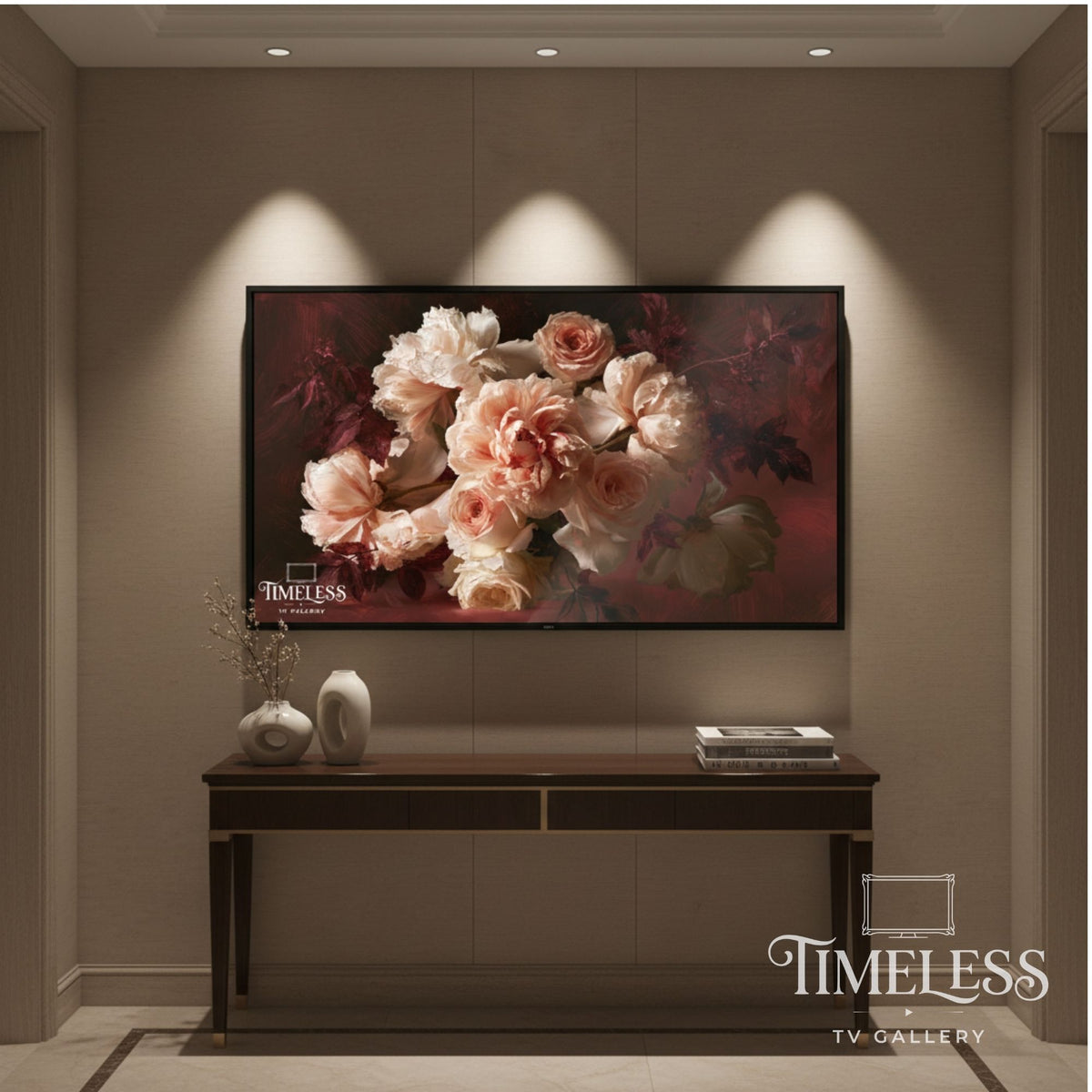 An Embrace of Petals - Digital Wall Art | the7finds