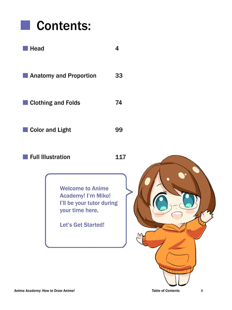 Anime Drawing Academy: How to Draw Anime Characters Step by Step — Heads, Anatomy, Clothing & Color Guide PDF