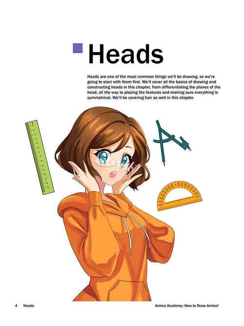 Anime Drawing Academy: How to Draw Anime Characters Step by Step — Heads, Anatomy, Clothing & Color Guide PDF - PDF | the7finds