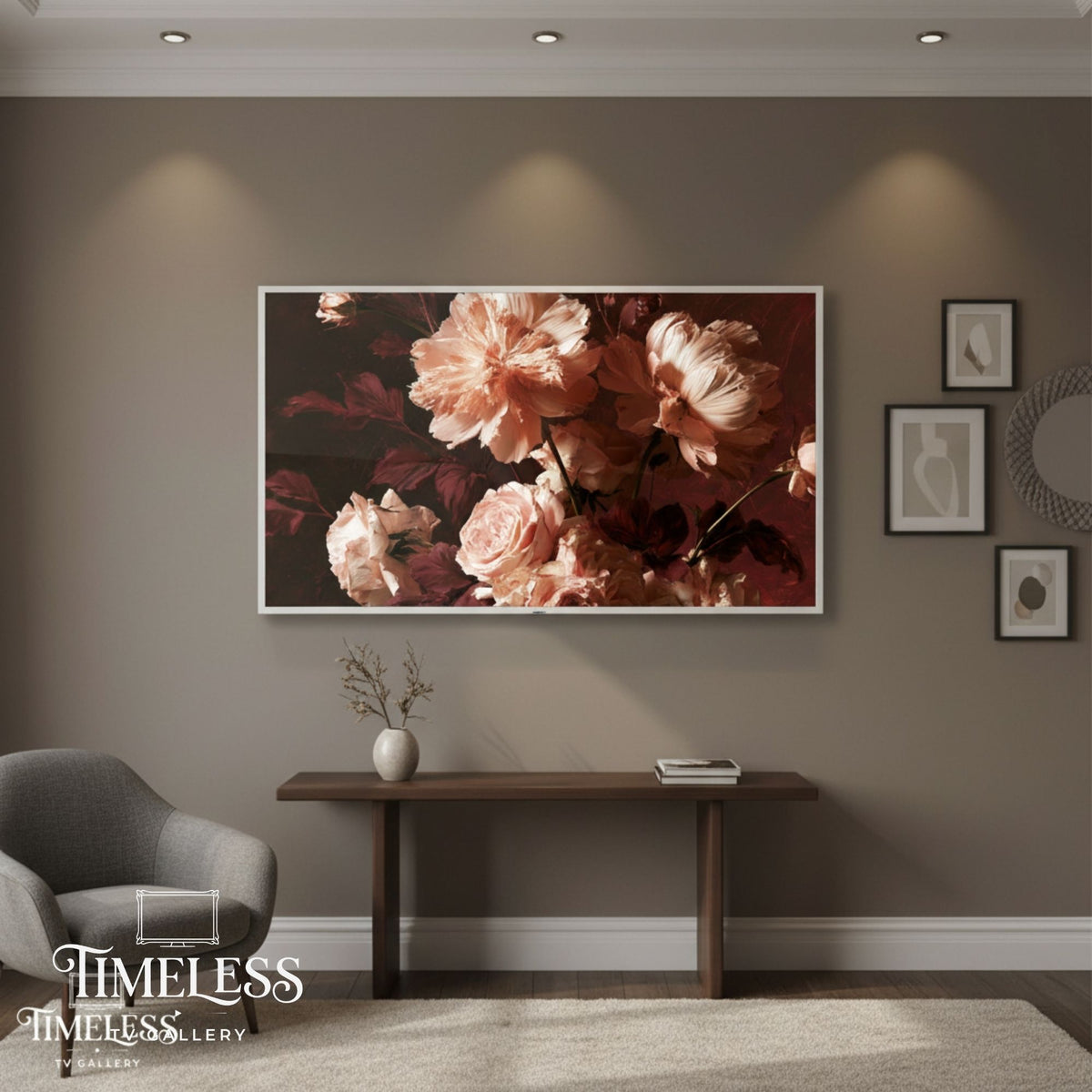 A Study in Refined Bloom - Digital Wall Art | the7finds