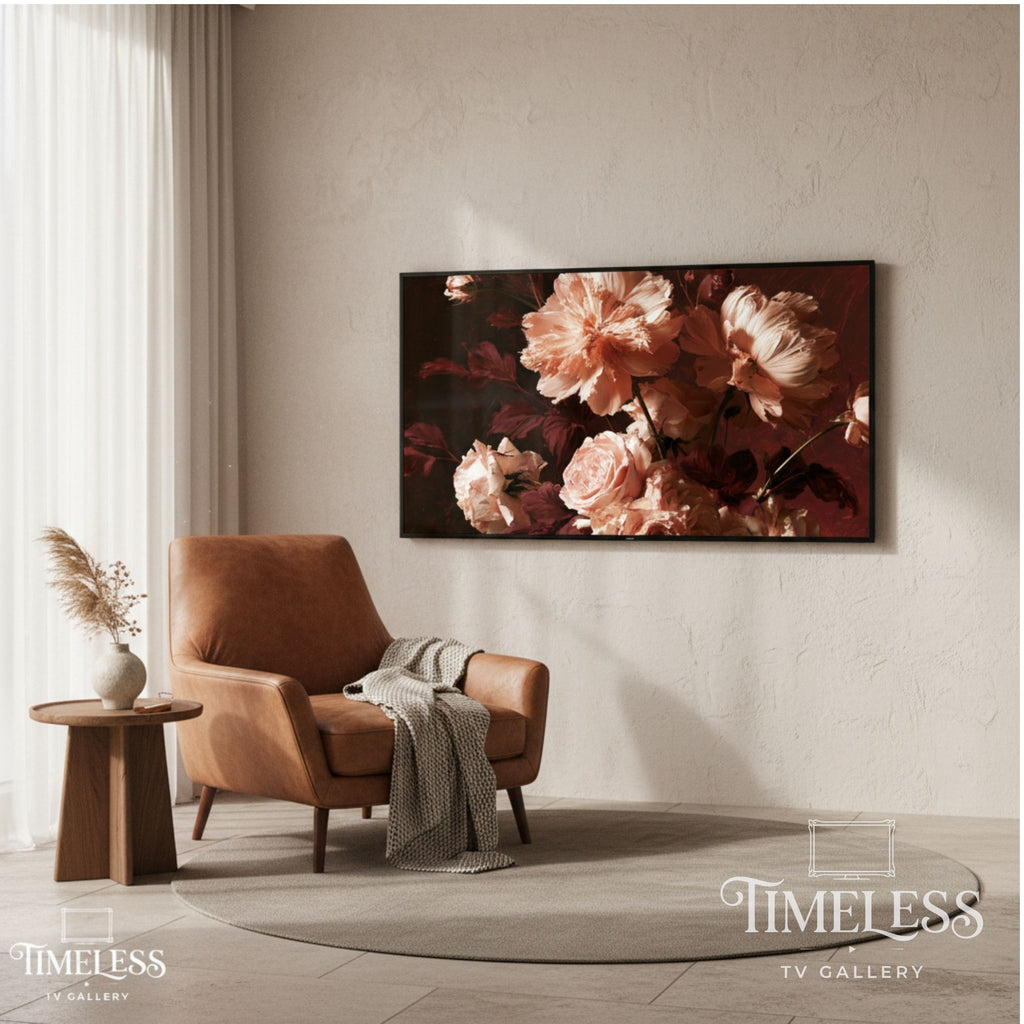 A Study in Refined Bloom - Digital Wall Art | the7finds