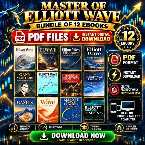 12 PDF Bundle of Mastering of Elliott Wave Set - PDF | the7finds