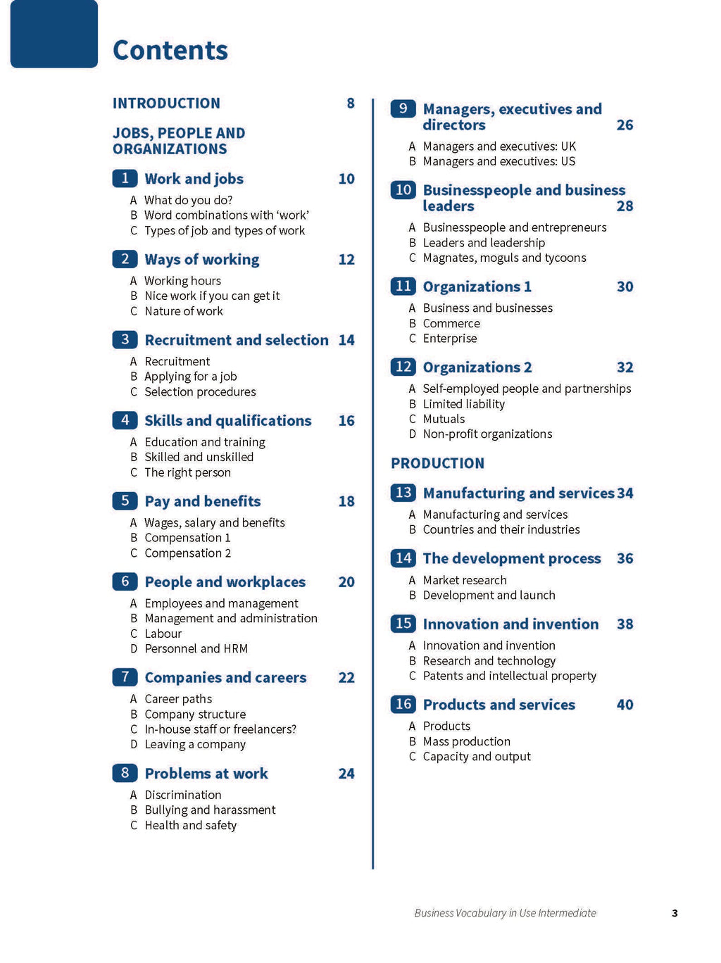 Business English Vocabulary Self-Study: Intermediate Level | 66 Units with Exercises & Answers (PDF)