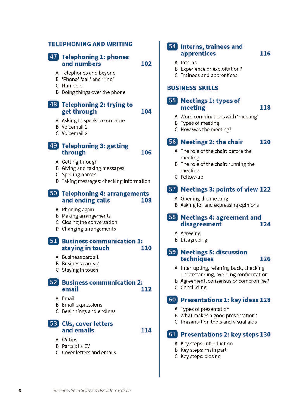 Business English Vocabulary Self-Study: Intermediate Level | 66 Units with Exercises & Answers (PDF)
