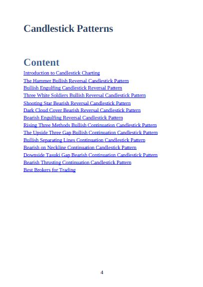 Candlestick Patterns Complete Bundle: 3 PDF Trading Guides
