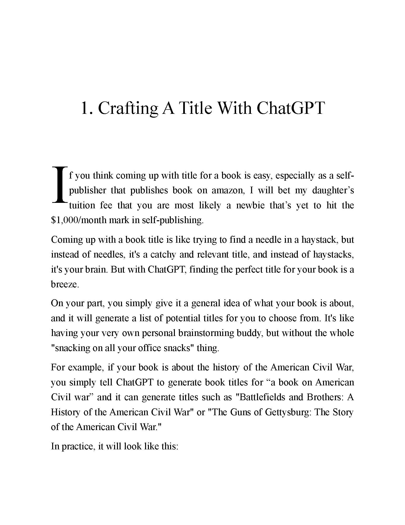 AI-Powered Self-Publishing: Complete Guide to Writing & Publishing Nonfiction Books with AI (PDF)