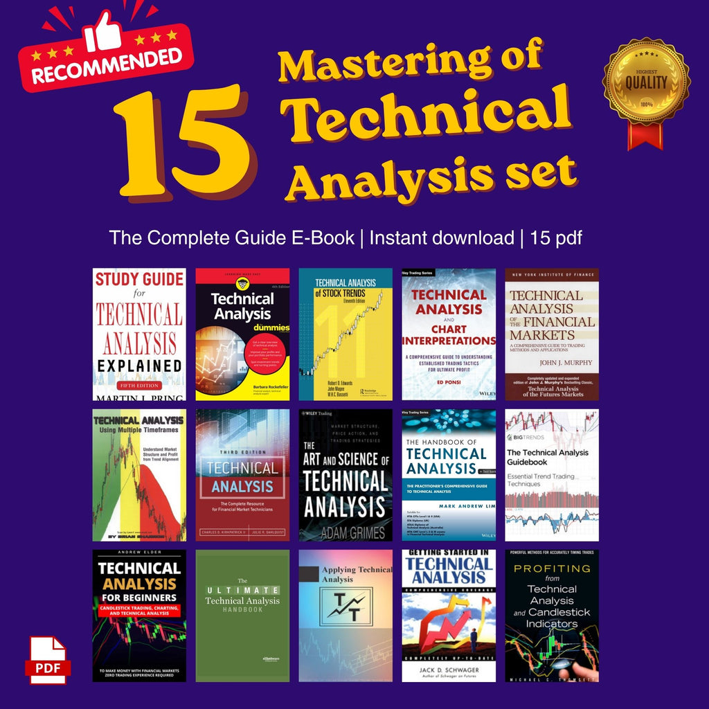 15 Technical Analysis E-books Master Set — Instant Download PDF Bundle - E-book | the7finds