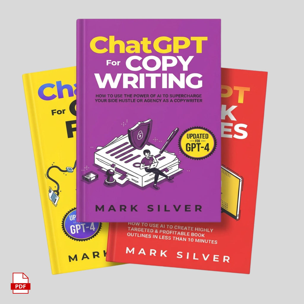 3 e-book set for copy-writer | AI-Powered Income & Writing Bundle: 3-Book PDF Collection