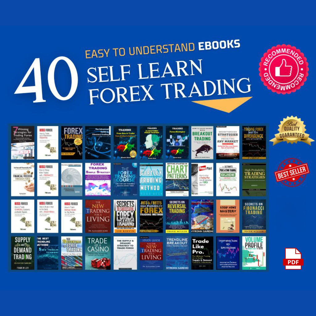 40 Forex Trading eBooks: Complete Self-Learn Bundle (PDF)