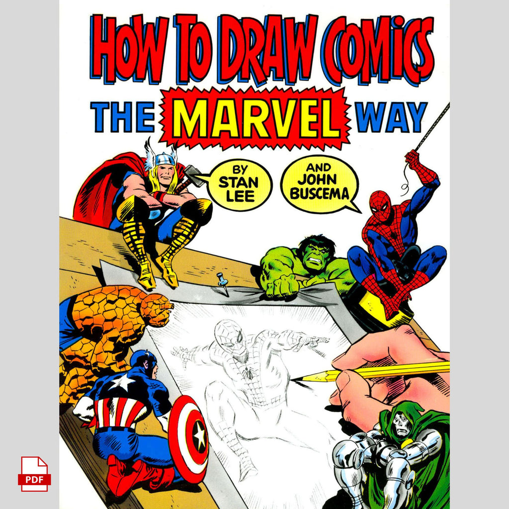 How to Draw Comics the Professional Way — Complete Guide to Comic Art Techniques (PDF)