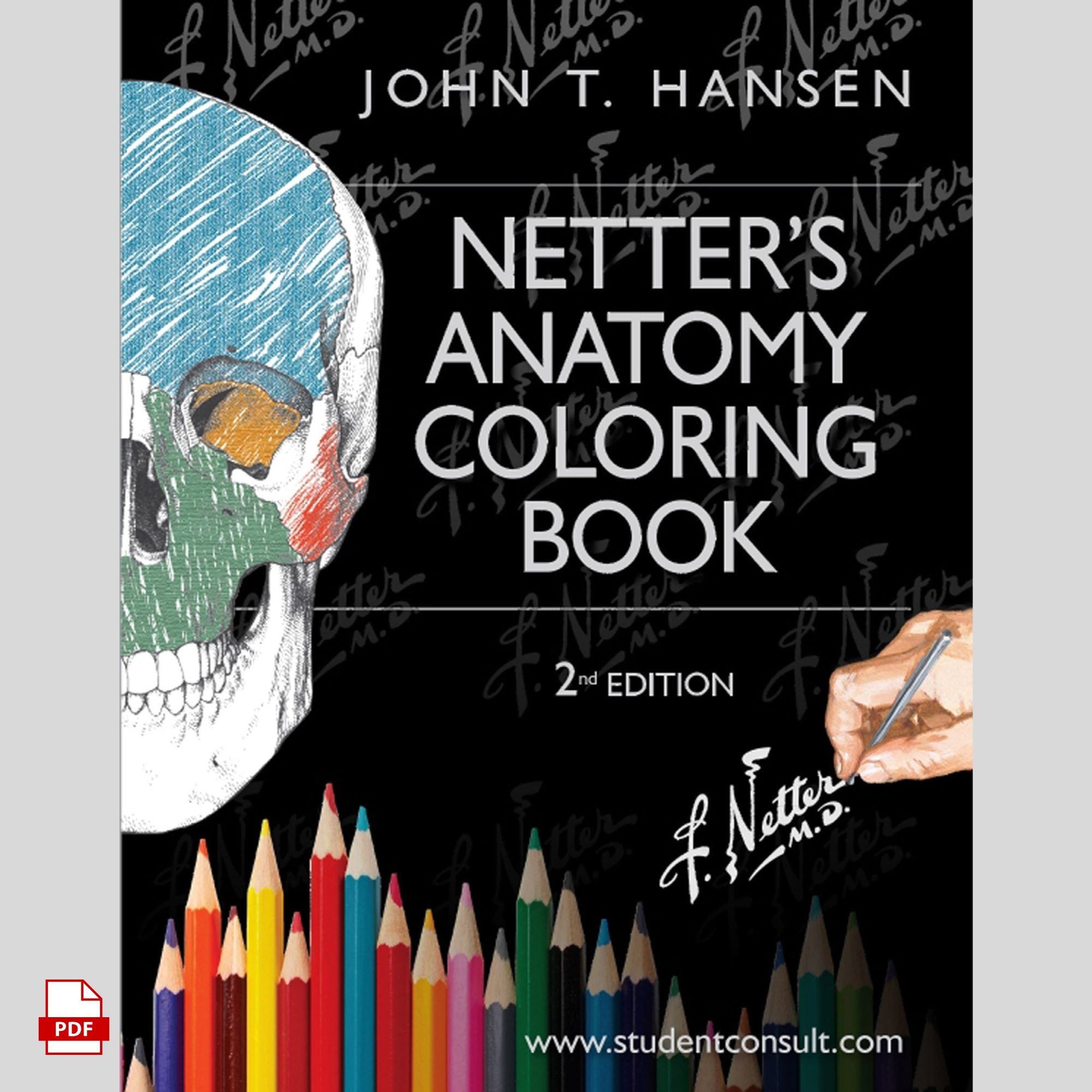 Netter's Anatomy Coloring Book 2nd Edition — Complete Human Body Study Guide (PDF)
