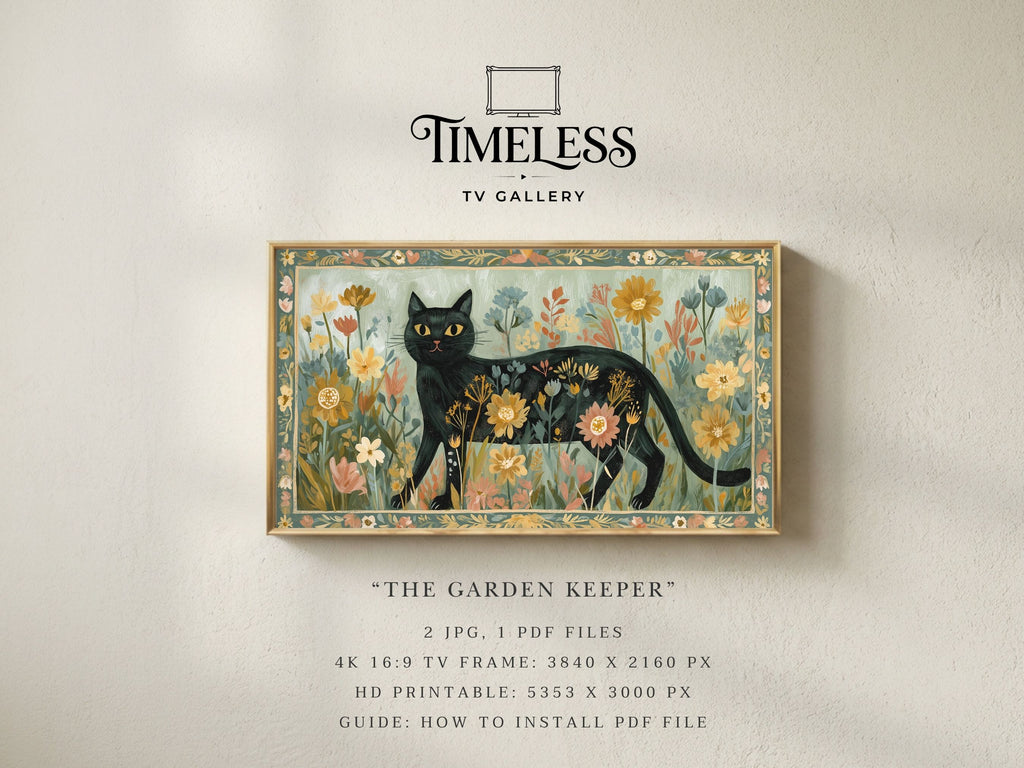 The Garden Keeper | Samsung Frame TV Art | Digital Download