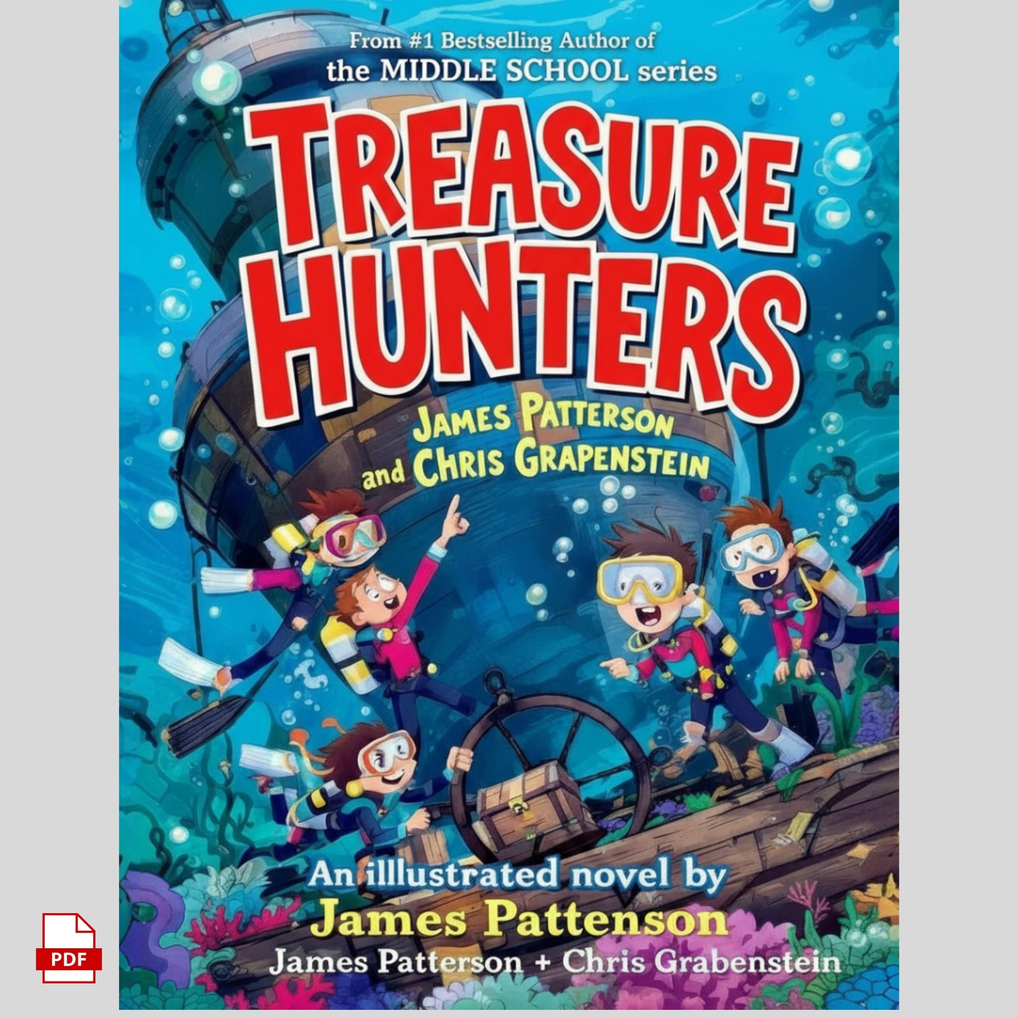 Treasure Hunters: An Illustrated Adventure Novel for Kids (PDF)