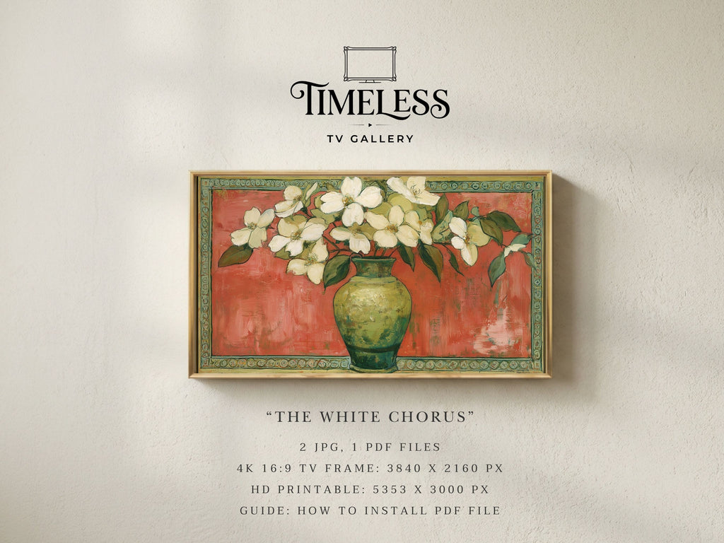 The White Chorus | Samsung Frame TV Art | Digital Download