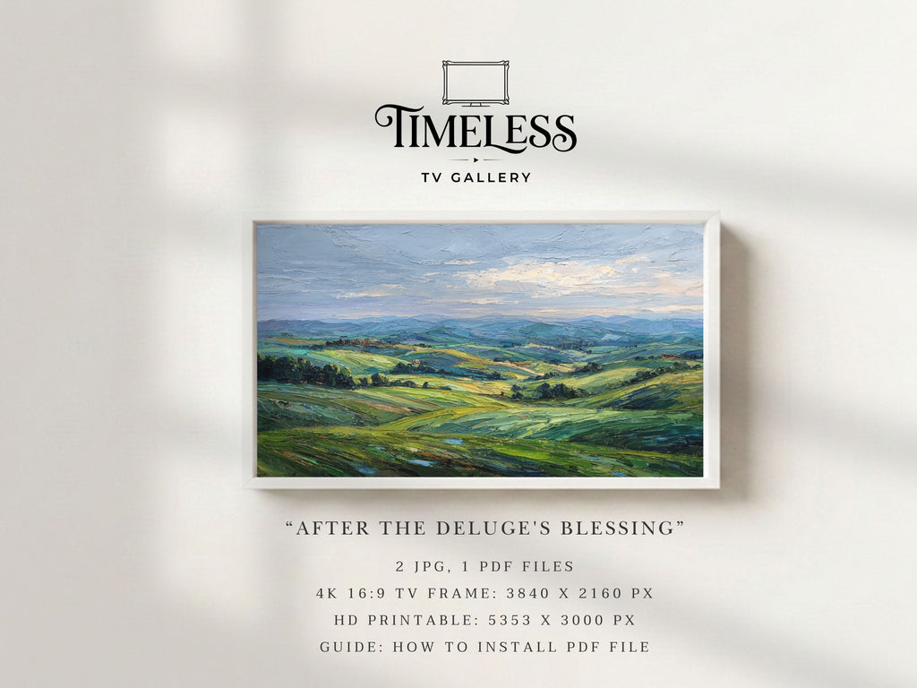 After the Deluge's Blessing #230 | Samsung Frame TV Art | Digital Download