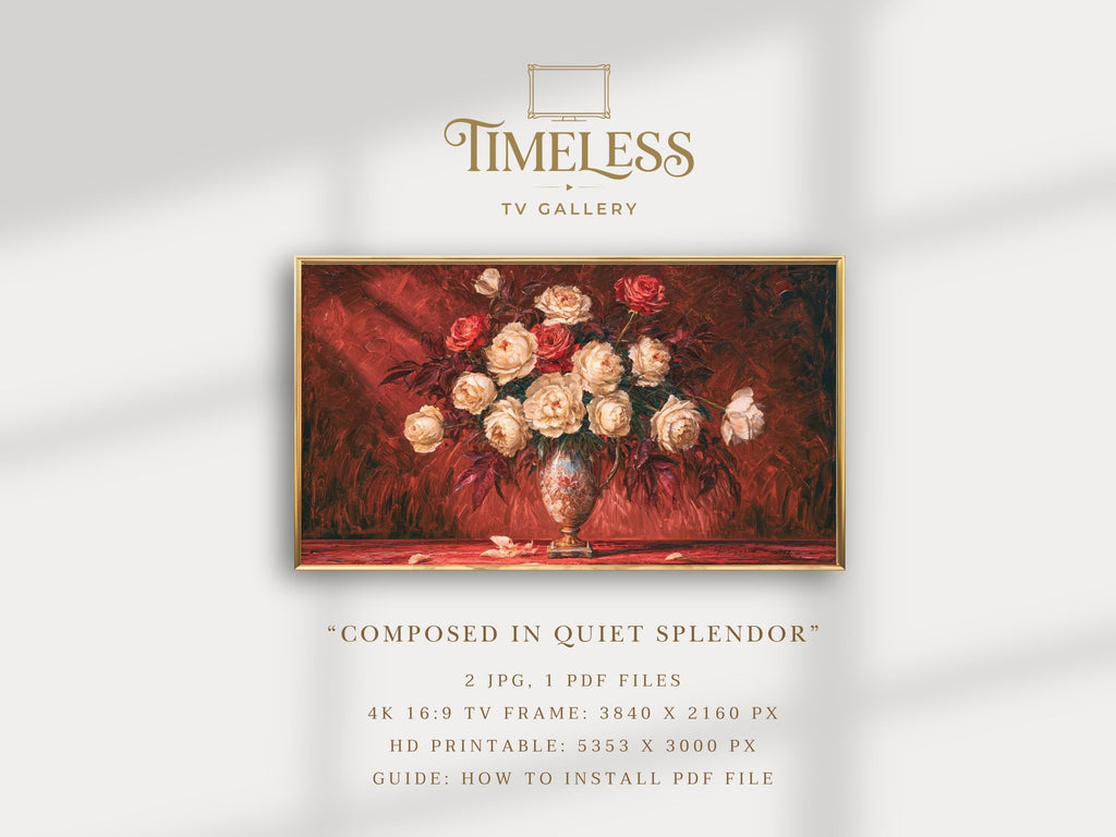Composed in Quiet Splendor - Digital Wall Art | the7finds