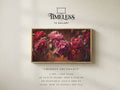 Crimson Abundance #340 | Samsung Frame TV Art | Digital Download