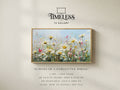 Echoes of a Forgotten Spring #19 | Soft Pastel Meadow TV Frame Art | TV frame art