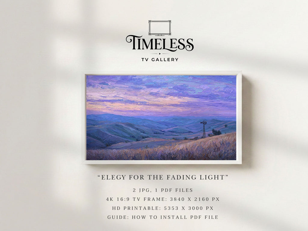 Elegy for the Fading Light #224 | Samsung Frame TV Art | Digital Download
