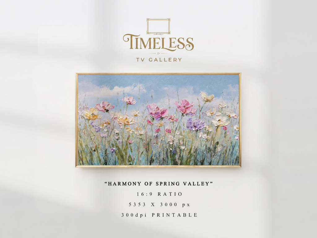 Harmony of Spring Valley #03 | Samsung Frame TV Art | Digital Download