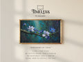 Whispers in Teal #336 | Samsung Frame TV Art | Digital Download