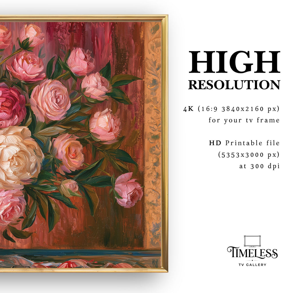 Devotion, Painted in Petals - Digital Wall Art | the7finds