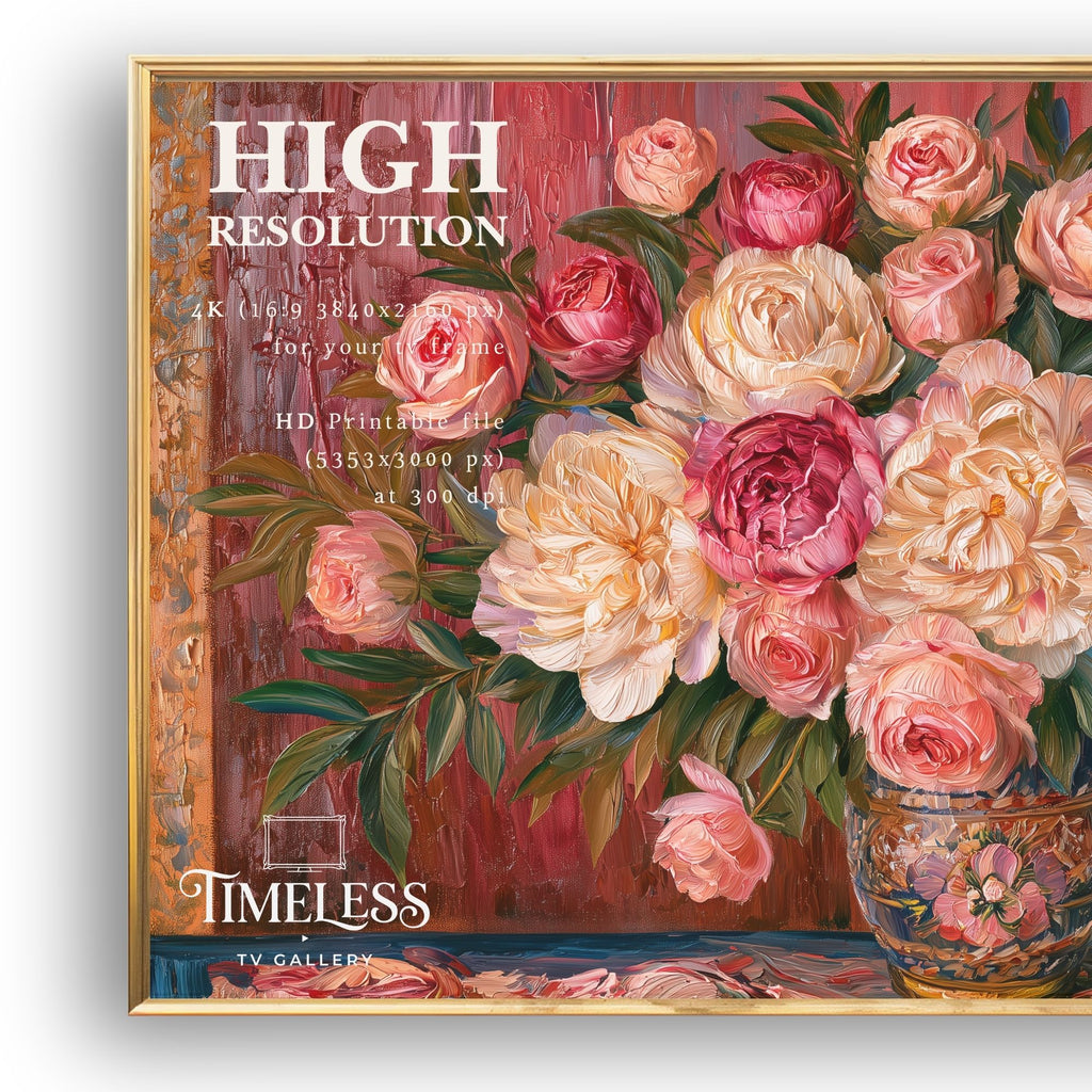 Devotion, Painted in Petals - Digital Wall Art | the7finds