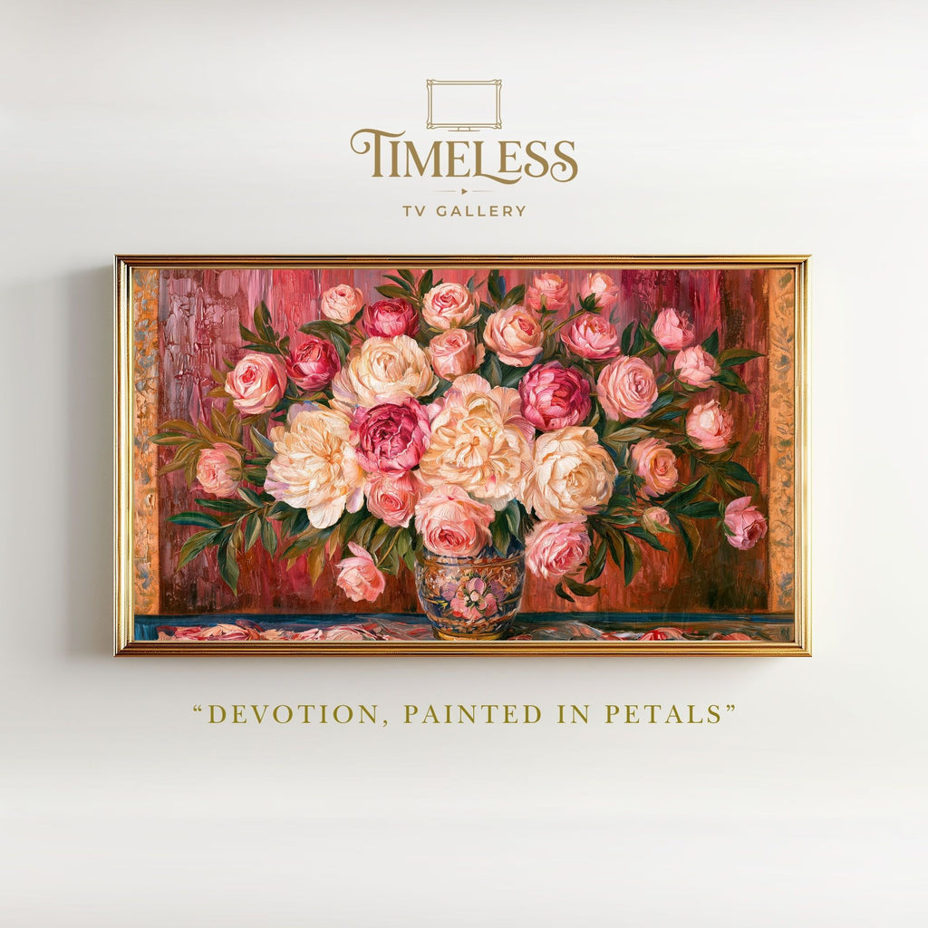 Devotion, Painted in Petals - Digital Wall Art | the7finds