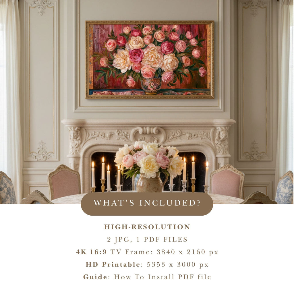 Devotion, Painted in Petals - Digital Wall Art | the7finds