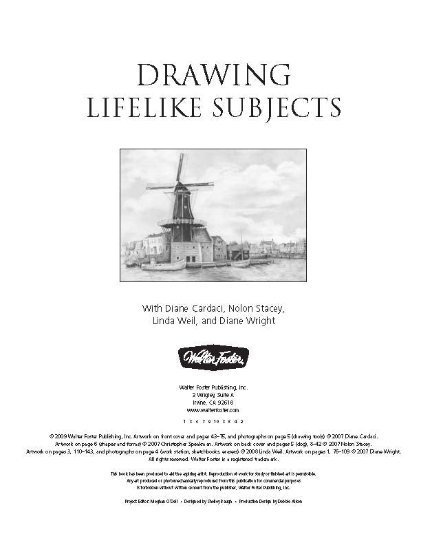 Step-by-Step Studio: Drawing Lifelike Subjects – Flowers, Landscapes & Animals