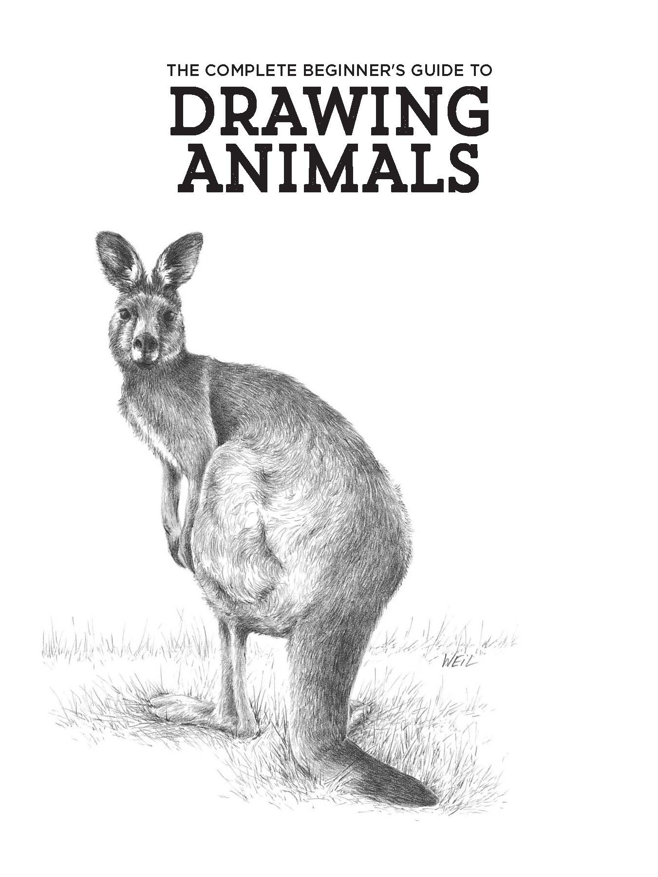 Drawing Animals from Scratch: A Complete Beginner's Guide to Graphite & Colored Pencil
