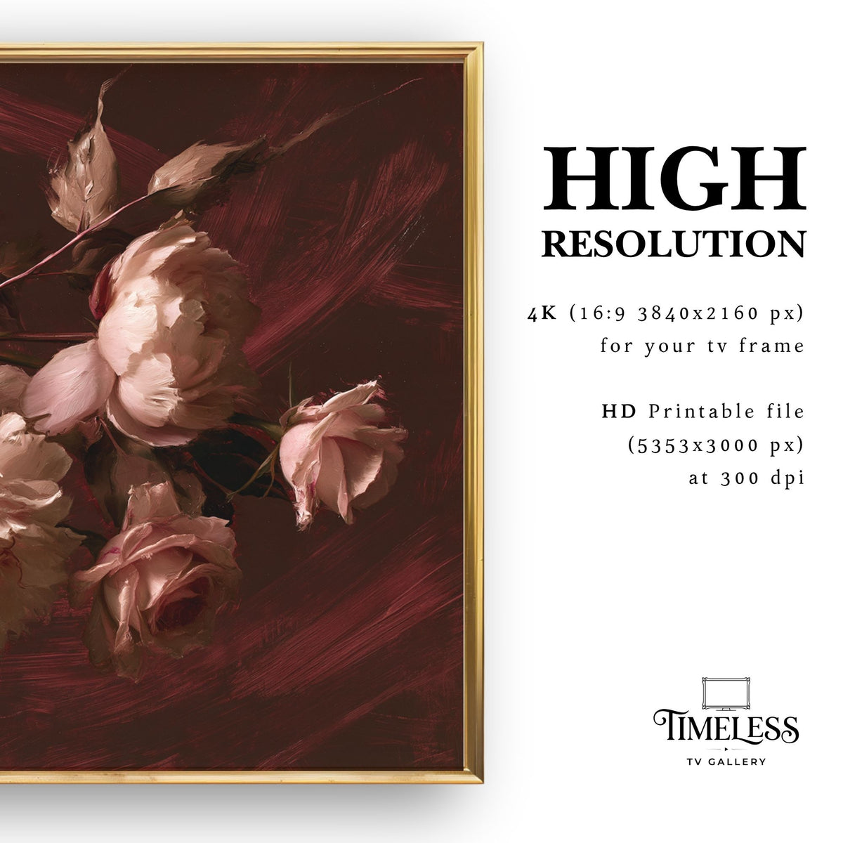 Falling Softly Into Bloom 378 - Digital Wall Art | the7finds