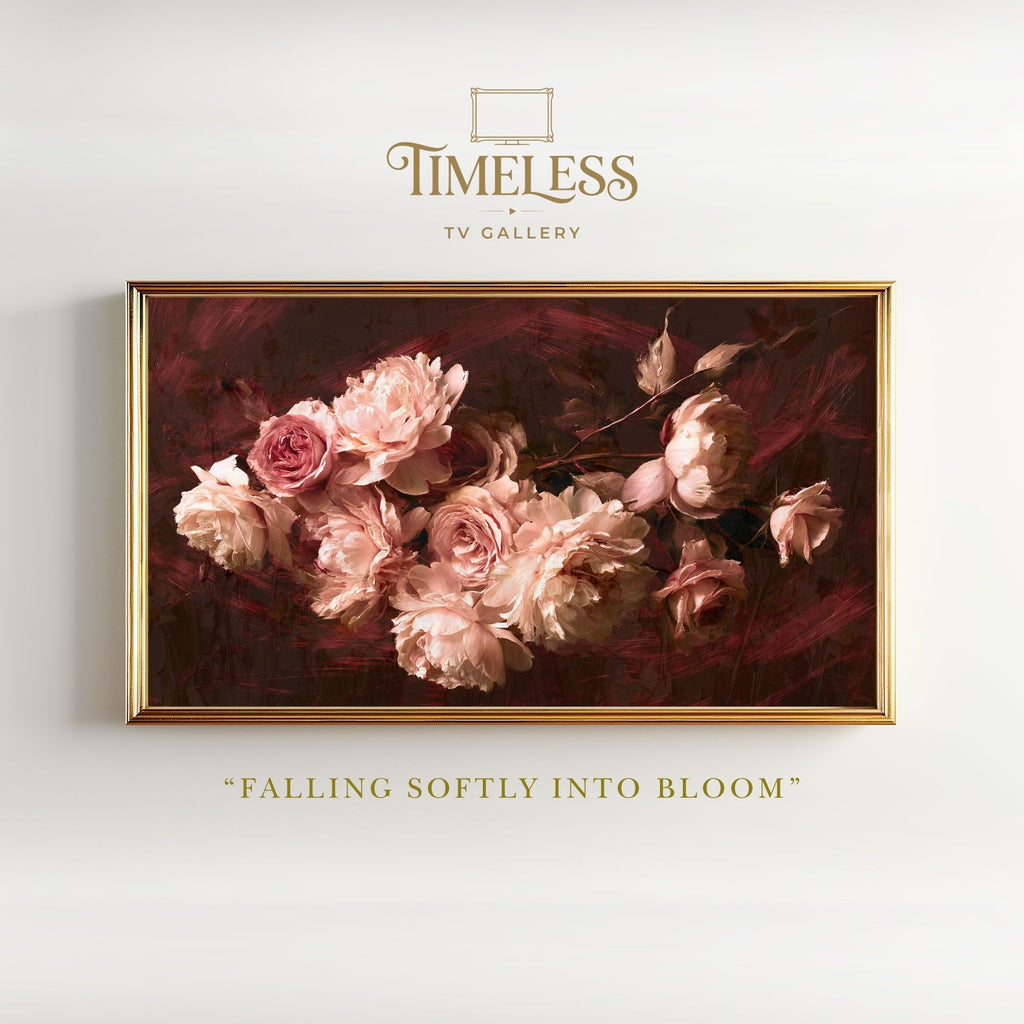 Falling Softly Into Bloom 378 - Digital Wall Art | the7finds