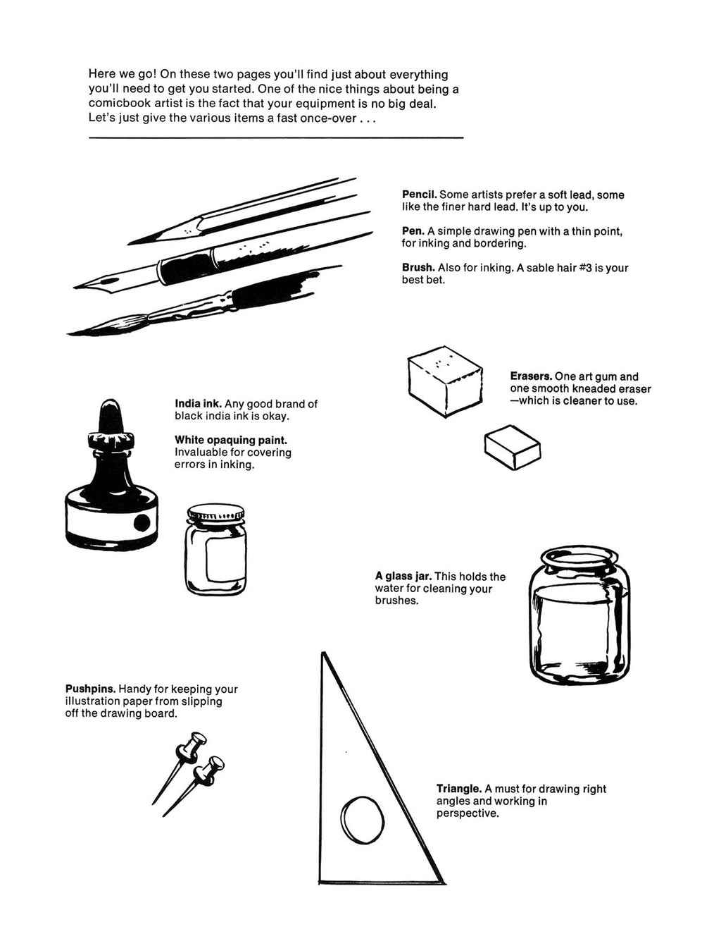 How to Draw Comics the Professional Way — Complete Guide to Comic Art Techniques (PDF)