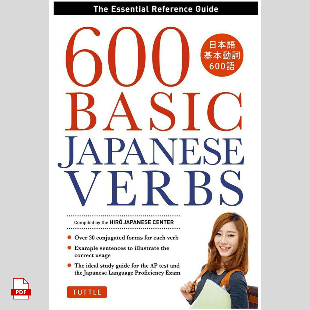 600 Basic Japanese Verbs | E-book pdf - PDF | the7finds