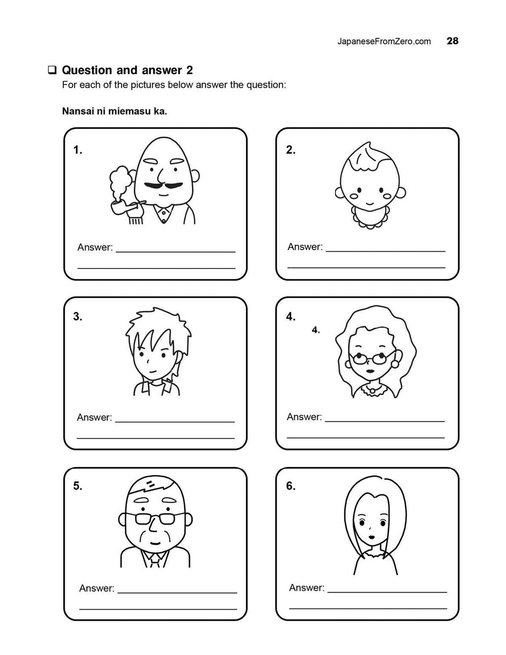 Japanese From Zero Set of 5