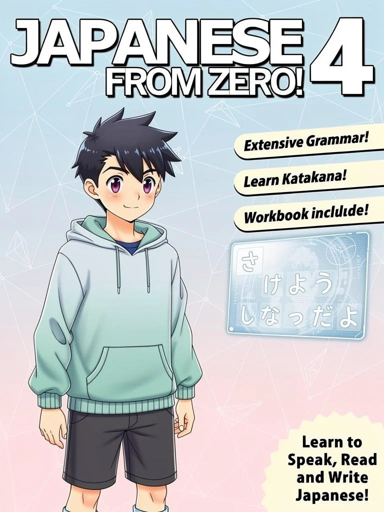 Japanese From Zero Set of 5