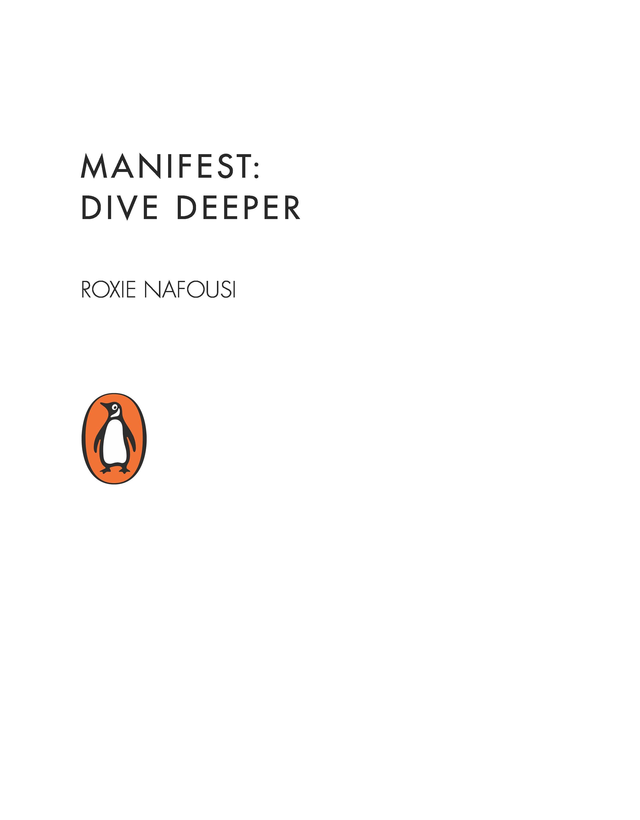 Manifestation Deep Dive PDF — title page