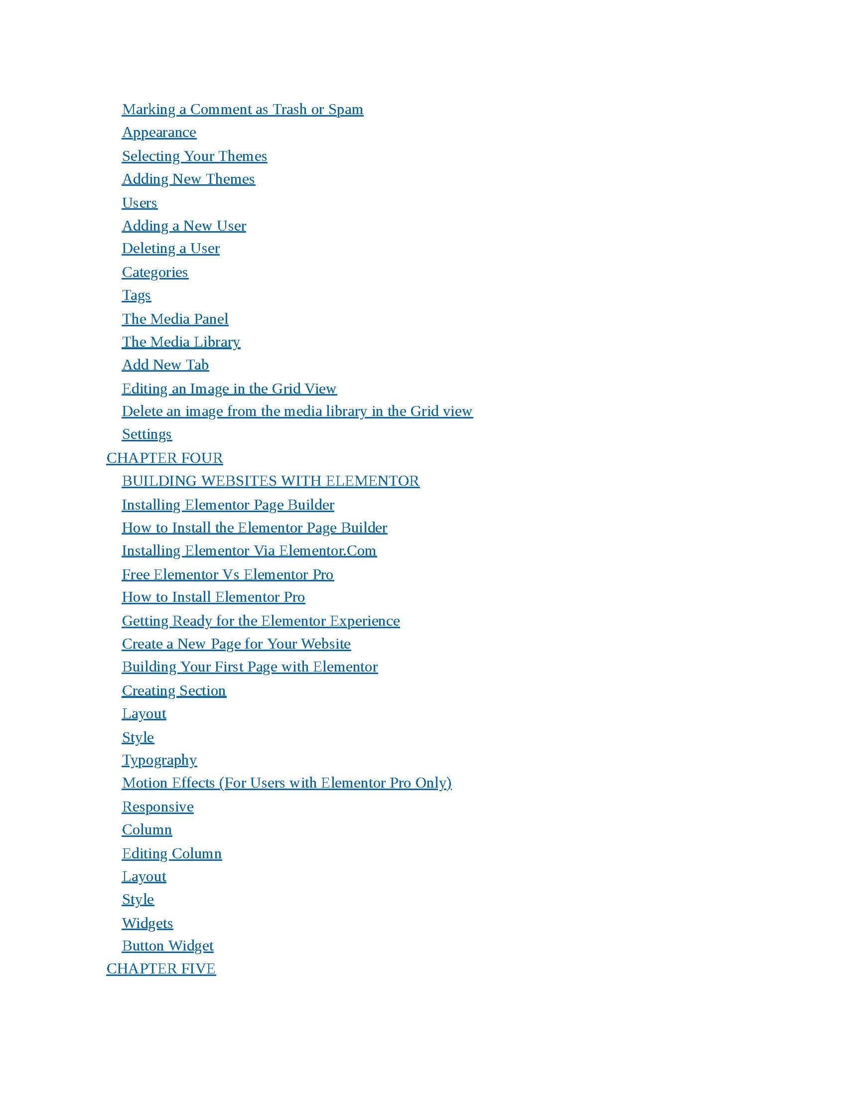 Complete Website Builder Guide: WordPress & Elementor Step-by-Step (PDF)