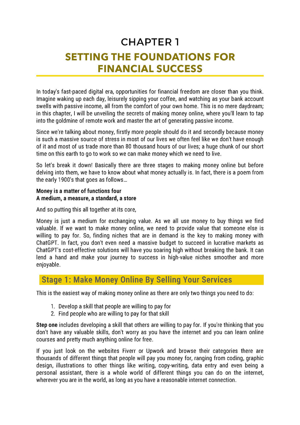 AI Money-Making Blueprint: Beginner's Guide to Building Online Income with AI Tools (PDF)